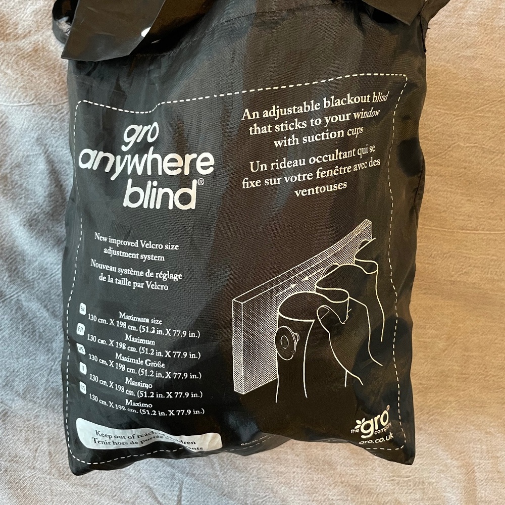 Gro Anywhere Blind/ Blackout Blind